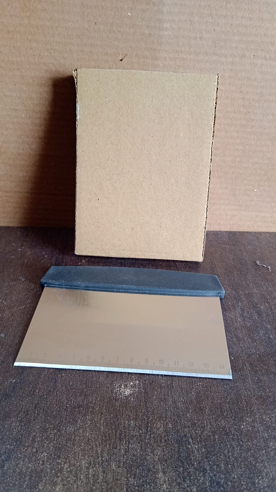 Premium Stainless Steel Dough Scraper (1 Pc) Premium Stainless Steel Dough Scraper (1 Pc)